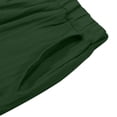 thumbnail image 6 of Summer Capris New Linen Capri Pants for Women Summer Casual Wide Leg Drawstring Elastic Waist Ruffle Hem Capris with Pockets Green-a XL, 6 of 8