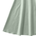 thumbnail image 6 of AHTJRT Graduation Dresses for Girls Satin Silk Crew Neck Sleeveless Pleated Flowy Maxi Dress Elegant Party Chorist Bridesmaid Dresses Green 12-13 Years, 6 of 7