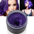 thumbnail image 2 of Natural Protein Hair Styling Wax - 120g Temporary Hair Modeling with Sun Protection, Anti-Frizz, Glossy Finish, Easy Wash Out, Non-Greasy for All Hair Types, Party & Costume Styling, 2 of 3