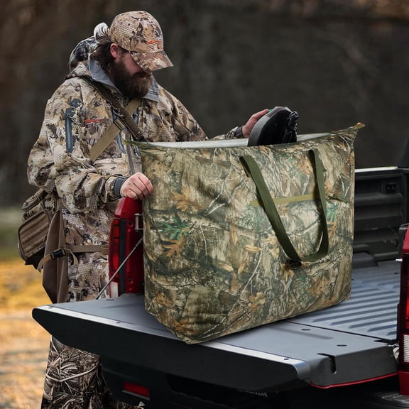 Extra Large Camouflage Scent Control Bag - 42 x 26 Inch Waterproof Smell Proof Bag for Hunting Clothes & Accessories$$Other