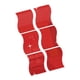 thumbnail image 5 of Calcomanías de decoración Soledad 6 Piezas de Plata Espejo de Pared Decoración de Habitación de Rojo-S, 5 of 6
