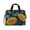 Blue Leaves and Sunflowers, variant on 16" Laptop Briefcase for Work Travel Laptop Shoulder Bag Carrying Handbag Laptop Case Watercolor Opossum Pattern
