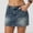 Blue, variant on ZGRBOU Womens Denim Skort Skirt Stretch Low Waist Zip Fly Denim Mini Skirts Y2K Sexy Casual Jean Skirt