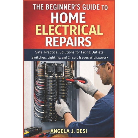 The Beginner's Guide to Home Electrical Repairs: Safe, Practical Solutions for Fixing Outlets, Switches, Lighting, and C, (Paperback)