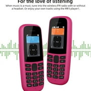 Elderly Mobile Large Voice Phone Large Button Multi-function Mobile Phone Large Capacity Phone For The Elderly with Silicone Cover Blue