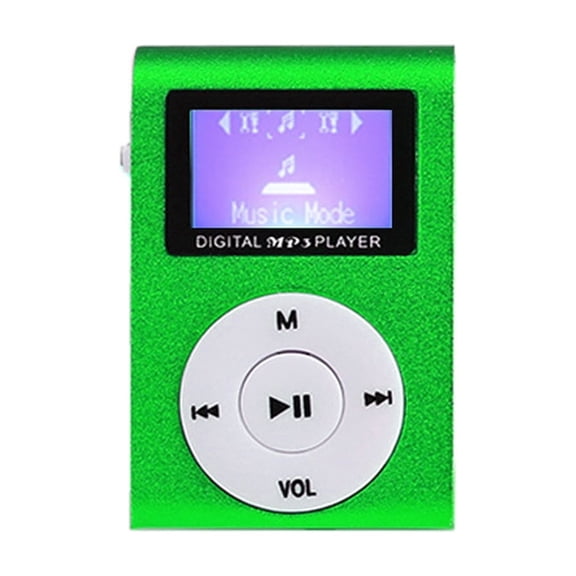 Bisitoy Mini MP3 Player, MP3 Player With Clip Portable MP3 Player Small MP3 Player Clip MP3 Player