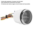 thumbnail image 1 of Multifunction Gauge  3-In-1  Digital Gauge  Cooling Water Temperature  Oil Pressure  Oil Volume  52MM 0-190ohm  With Alarm Function  For Car Boat RV, 1 of 8