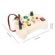 thumbnail image 4 of Juguetes Sensoriales Montessori De Tablero Ocupado Busy Board Montessori juguetes sensoriales de madera educativos para bebés de 3 años en adelante Tmvgtek libre de BPA, 4 of 9