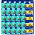 thumbnail image 1 of Murata LR1120 Pile 1,55 V Alcaline à Bouton (25 Piles), 1 of 5