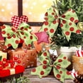 thumbnail image 3 of KAQ 12 Pcs Red Green Christmas Bows Decoration 6 Inch Large Christmas Wreaths Bows Xmas Tree Dot Ribbons Ornaments for Garland Wedding Party(Red and Green,Glitter Pattern)
173, 3 of 6