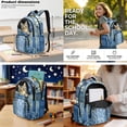 thumbnail image 2 of KUIFORTI Cute Cat Lightweight Backpack and Lunch Box Kid Backpack Set 4Pcs Girls School Bag Pencil Bags Water Bottle Sleeve for Elementary Primary Middle School Back to School Supplies, 2 of 7
