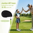 thumbnail image 3 of Airfind Teen Golf Club Set for Ages 12-14 with Complete 8 Pieces, Steel Shafts, Oversized Driver and Matching Bag, Green, 3 of 9