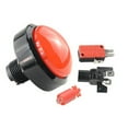 thumbnail image 4 of Arcade Game Replacement Accessories Convex Round DC 12V Illuminated LED Push Button with Micro-switch Colors Buttons Parts, 4 of 4