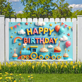 thumbnail image 3 of Colorful Design Balloon Decoration Children Celebration Banner for Birthday Party Kids Event Decoration, 3 of 9