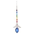 thumbnail image 1 of Crystalsuncatcher colgante de cristal ángel chakra arcoíris fabricante ángel guardián ornamento decoración de ventana, 1 of 5