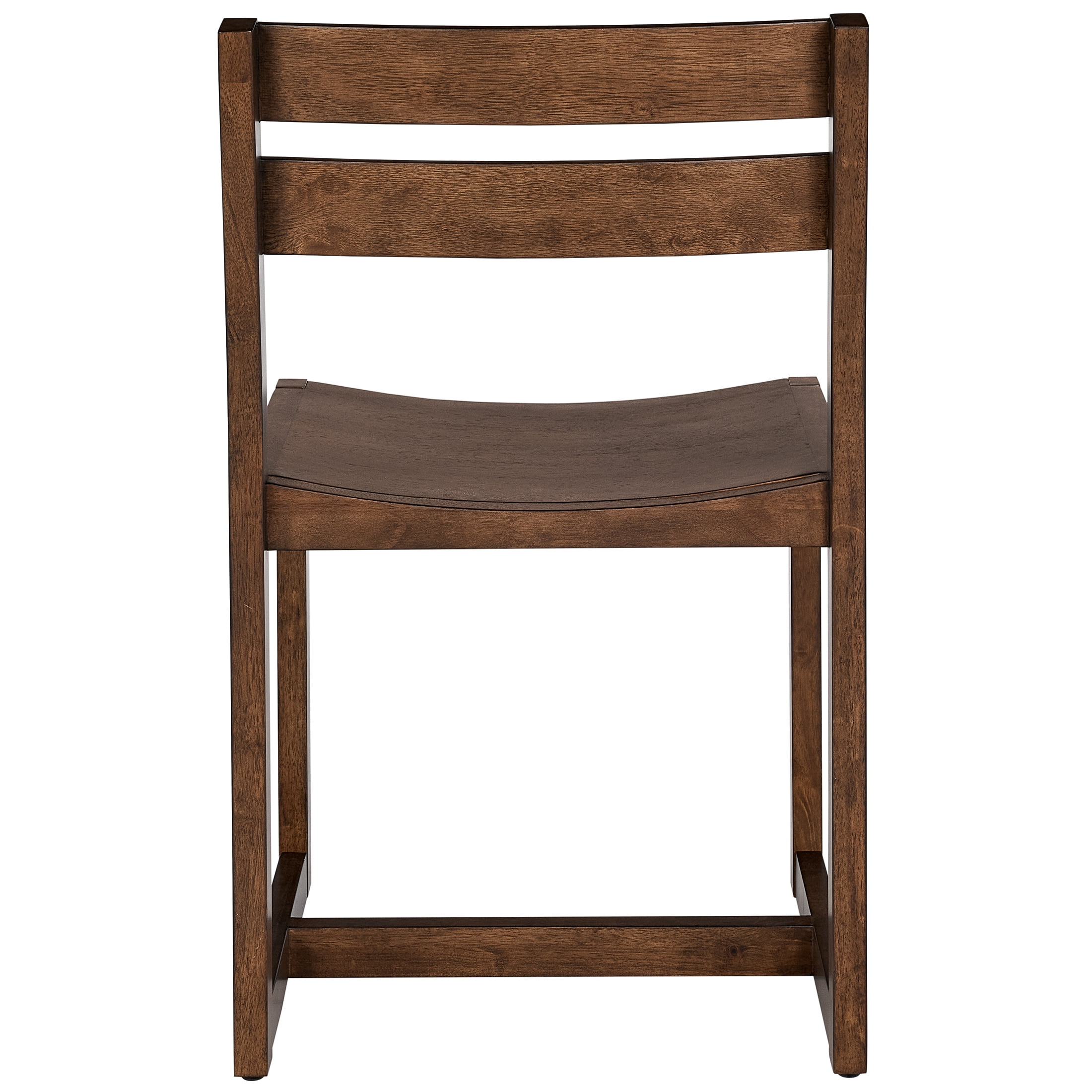 Better Homes & Gardens Bryant Dining Chair, 2 Pack, Walnut Finish