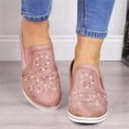 thumbnail image 2 of Walking Shoes Women Arch Support Slip On Sneakers Comfortable Casual Fashion Classic Lightweight Soft Fall Loafers Clearance Sale, 2 of 6