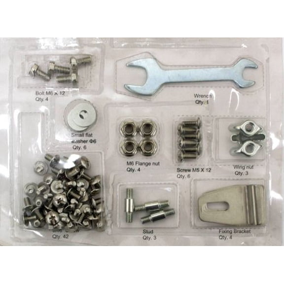 AZ Patio Heaters SGT-MBS-GS Master Bolt Set for Square Glass Tube Patio Heater GS Models