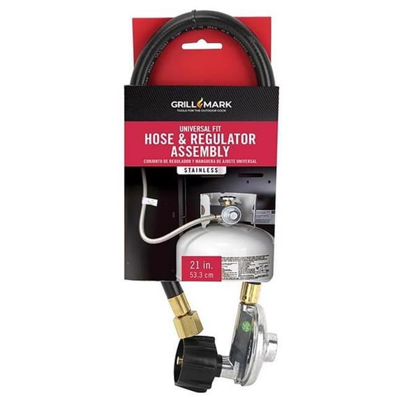 GAS LN HOSE/RGLTR SS 21" (Pack of 1)