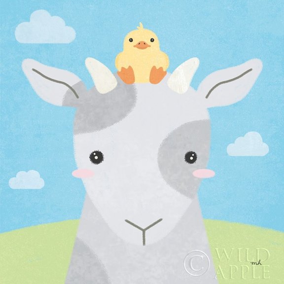Barn Buddies IV Poster Print by Moira Hershey