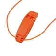 thumbnail image 4 of Water Sports Scuba Diving Whistle Safety Whistle 7.2*2*1.5Cm Double Opening Design High Performance Orange, 4 of 10