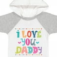 thumbnail image 4 of Inktastic Fathers Day I Love You Daddy Boys or Girls Baby Bodysuit, 4 of 5