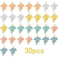 thumbnail image 2 of 30pcs Colorful Enamel Fall Maple Leaf Charms Alloy 3D Autumn Leaf Fall Pendants Charms Jewelry Findings for DIY Necklace Bracelet Earrings Thanksgiving Halloween Decor, 2 of 7
