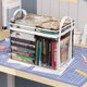 thumbnail image 1 of ¡Gran Descuento!, Bolsa de almacenamiento de libros para estudiantes, caja de almacenamiento transparente, plegable, portátil, caja organizadora de útiles escolares Akmoler, 1 of 8