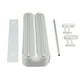 thumbnail image 2 of Dispensador de Envolta de PlásTico de Aluminio, 3 EN 1 Papel magnético Supilado Envoltura Organizador de cortador Espacio para espacio para Papel de Papel de Aluminio, 2 of 7