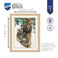 thumbnail image 2 of Vervaco Counted Cross Stitch Kit 10.8"X15.2"-Koala With Baby (14 Count), 2 of 8