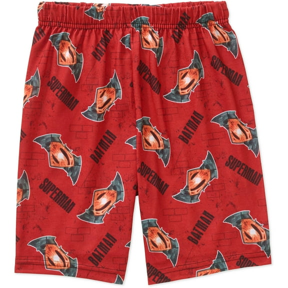 DC Comics Batman V Superman Boys Licensed Sleep Shorts