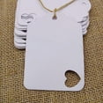thumbnail image 6 of 100 Pcs Wedding Favor Hang Tag Rectangular Shape Heart Punched Gift Tags with Free Natural Jute Twine - Colors Available, 6 of 8