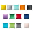 thumbnail image 4 of Inteprter Funda de cojín de asiento Color sólido Funda de almohada y resistente Amarillo Type2 NO2, 4 of 6