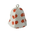 thumbnail image 4 of Sauna Hat, gorro de ducha de ño, gorro de Sauna, gorro de ducha para mujer, gorro de ño, gorro de protección para la cabeza de la casa de hoja de arce, 4 of 8
