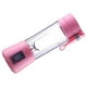 thumbnail image 4 of Vaso De Licuadora ANGGREK Licuadora Portátil Rosa Recargable Por USB 6 Cuchillas Para Batidos, 4 of 8