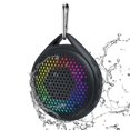 thumbnail image 1 of Altavoz Bluetooth AVWOO IP67 A021 BK Portatil Impermeable 5W con Luces LED, 1 of 5