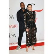 Kanye West, Kim Kardashian West At Arrivals For 2015 Cfda Fashion Awards