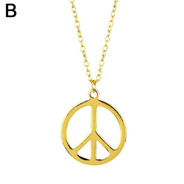 Peace sign deals choker