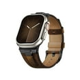 thumbnail image 2 of Luxury Genuine Leather Strap for Apple Watch Ultra 49mm 45mm 46mm 44mm 42mm for iWatch se 6 5 4 series 10 9 8 7 ultra 2 bracelet, 2 of 18