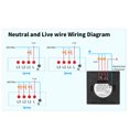 thumbnail image 3 of Smart Light Switch, 2.4GHz WiFi Wall Touch Switch Energy Saving 100-250V  For Commercial, 3 of 8