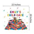 thumbnail image 3 of DAYCARE - Removable Pool Of Multicolored Balls And Children Decor Customized Name Lettering Art Design Vinyl Wall Decal Sticker - Kids Playroom Daycare Adhesive Cartoon Art Wall Decoration 22" x 20", 3 of 3