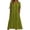 Green, variant on Summer Dress for Women Vertical Stripe Casual Short Sleeve Tunic with Side Pockets