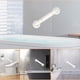 thumbnail image 4 of Barra de apoyo para inodoro, manija de pared, acero inoxidable SUS304, manija de baño, toallero - 600 mm, 4 of 5