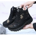 thumbnail image 6 of Men's Wide Winter Boots Grip on Snow Ice Insulated Waterproof Lightweight Comfortable Hiking Outdoor Boots, 6 of 15