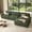 Green, variant on 119" L Shaped Couch Modular Sectional Sleeper Sofa, CHENILLE Fabric, Modern Oversized Sectional Couch with Deep Seat, Tool-Free Assembly.