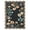 Black, variant on FairOnly Coffee 2'x6'Modern Farmhouse Flower Washable Runner Rug Pastoral Non Slip Ultra Thin Rug for Kitchen Bedroom Hallway