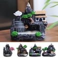 thumbnail image 2 of Incense Burner Mountains River Waterfall Decoration for Home Fragrance Fireplace Backflow Aroma Smoke Fountain Zen Censer Holder (type 3), 2 of 7