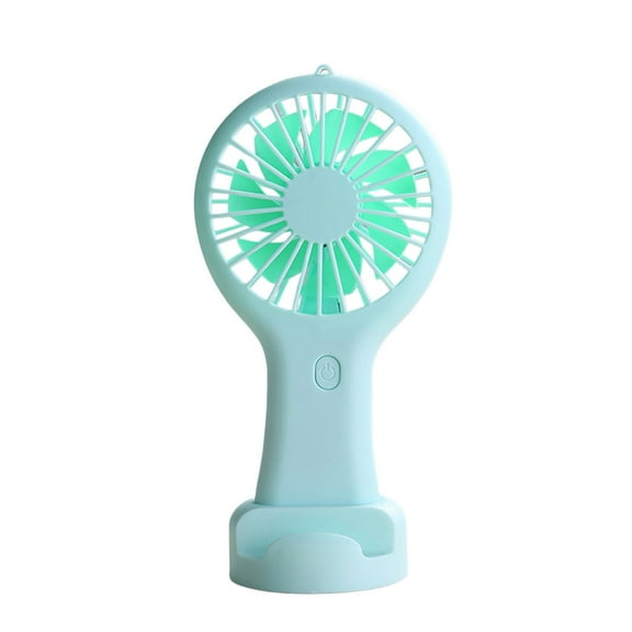 Summer Portable Handheld Mini Fans USB Battery Operated Small Hand Held Fan with 3 Speeds for Travel/camping/Outdoor/Home/