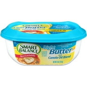 Smart Balance Light Spreadable Butter and Canola Oil Blend, 7.5 oz.
