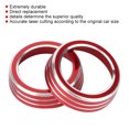 thumbnail image 4 of Conditioner 2pcs Car Air Conditioner Knob Trim Cover Decal  Fit for   10th, 4 of 8